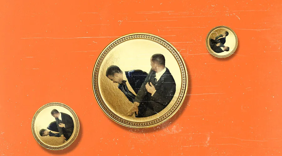 Will smith slap coin
