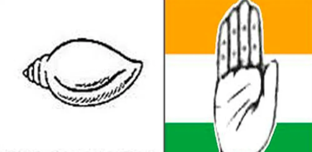 bjd and congress on kranti divas