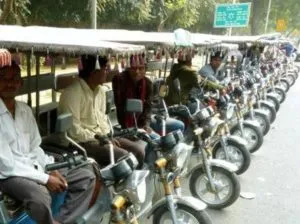 e-rickshaws