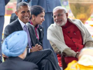 Barack Obama, Narendra Modi