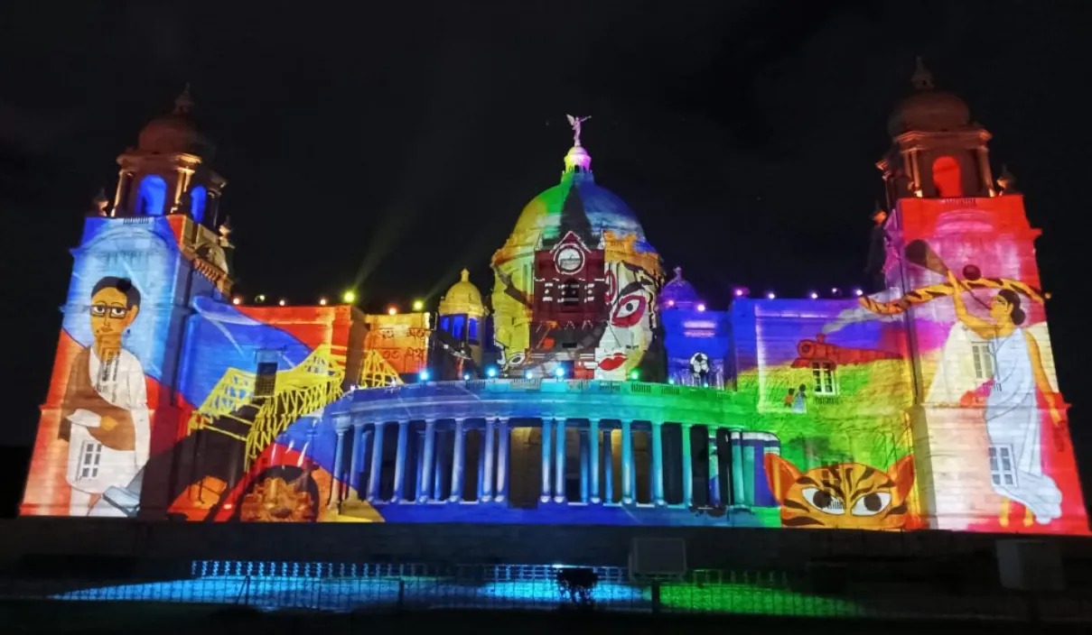 Victoria Memorial Diwali Lighting Ceremony