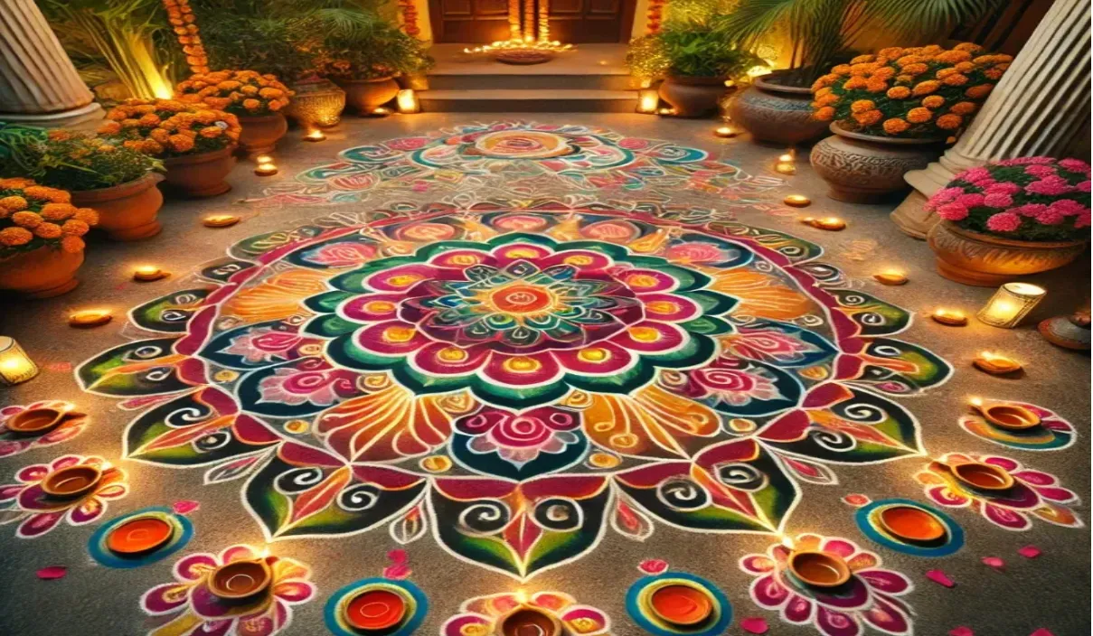 Traditional Diwali Decor