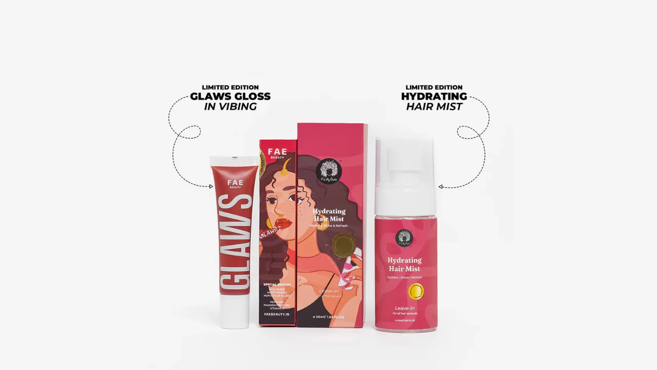 Fix My Curls and FAE Beauty for All-In-One Festive Gift Box