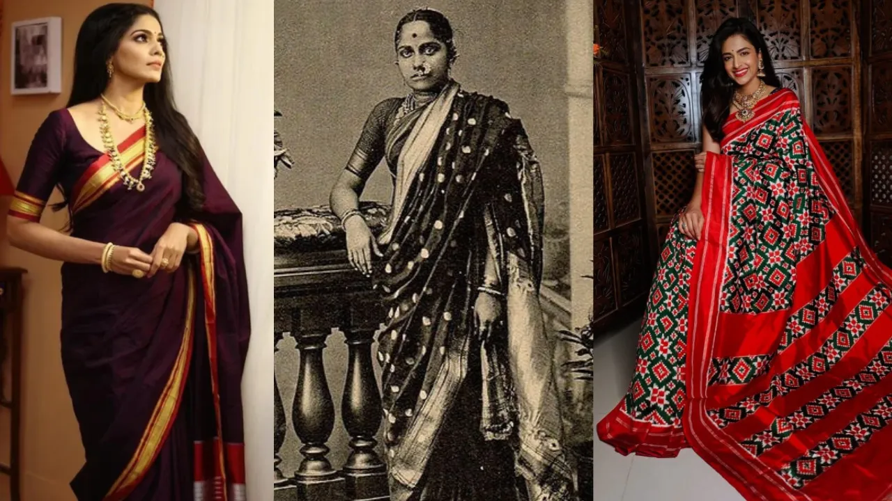 Paithani Khun and Ikat Sarees