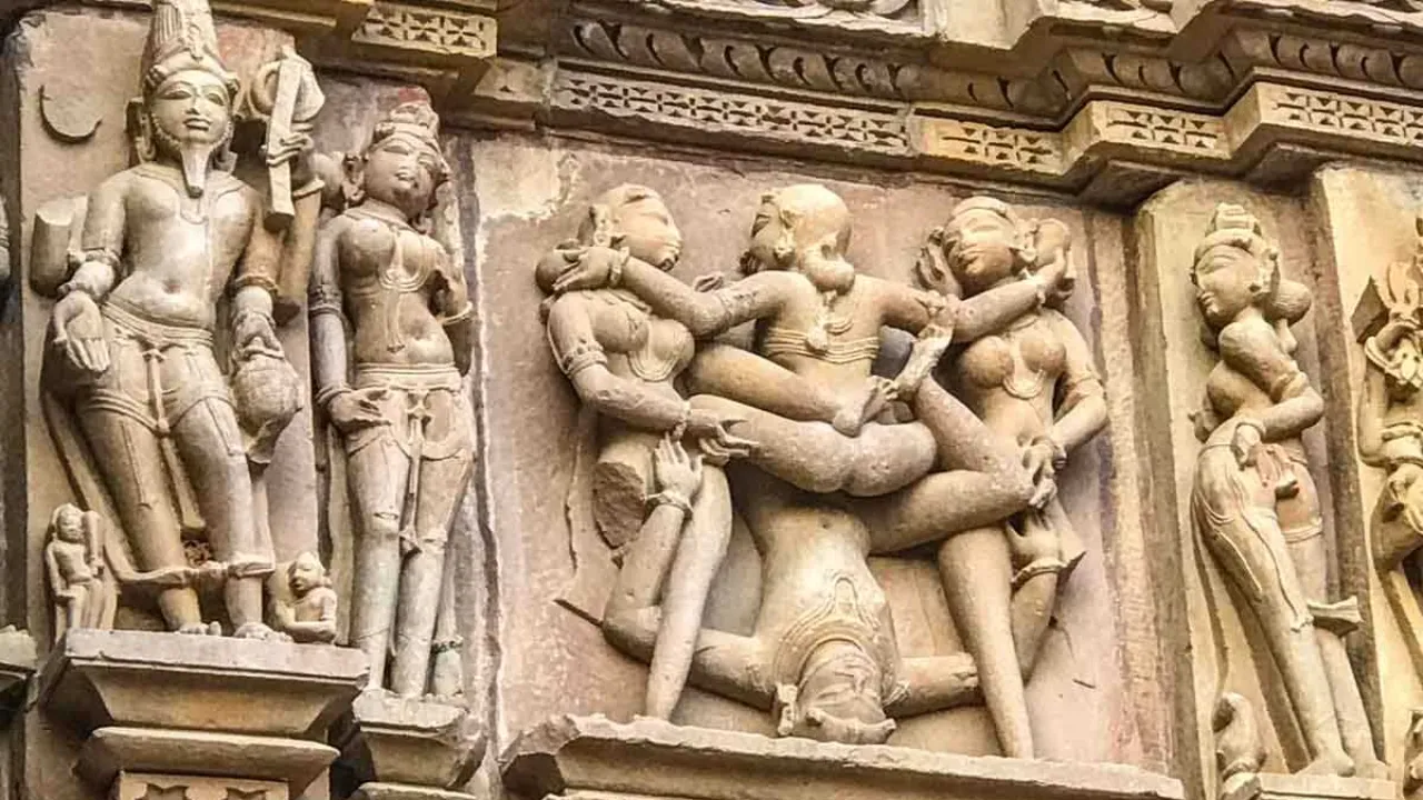 Erotic Sculptures of Khajuraho