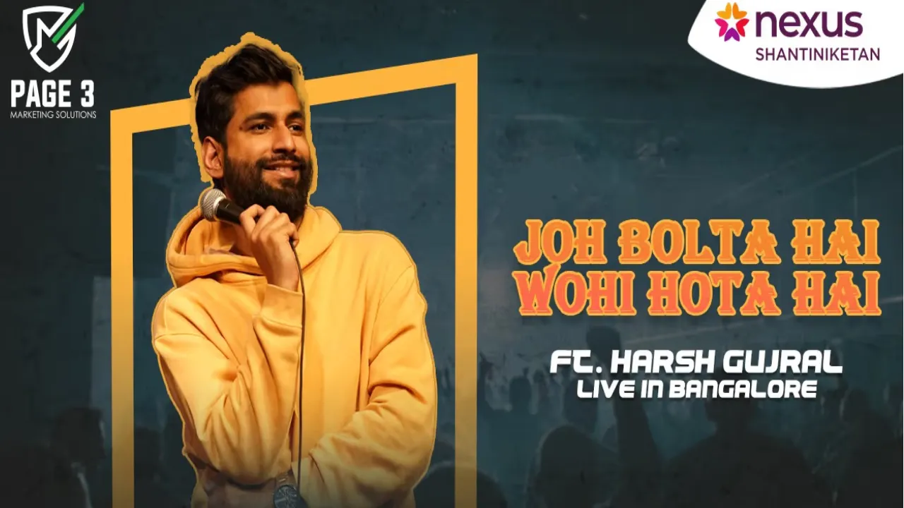 best comedy performance in 2024 December Bangalore