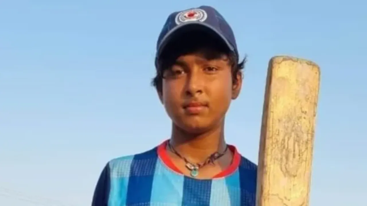 Young Vaibhav Suryavanshi