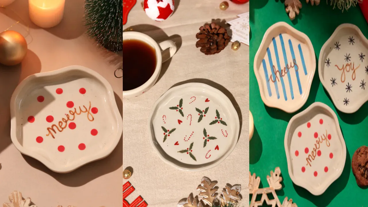 Christmas theme dining decor