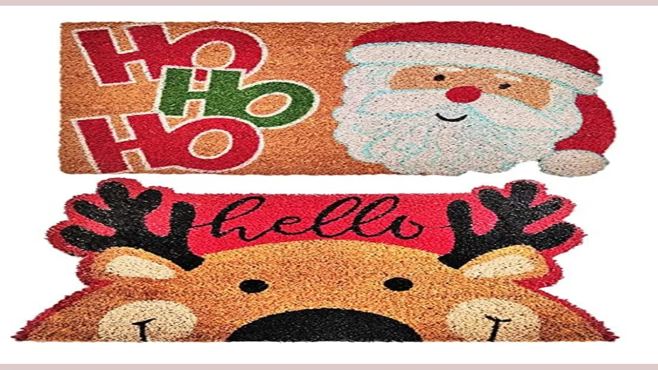 Christmas-Themed  Door Mats