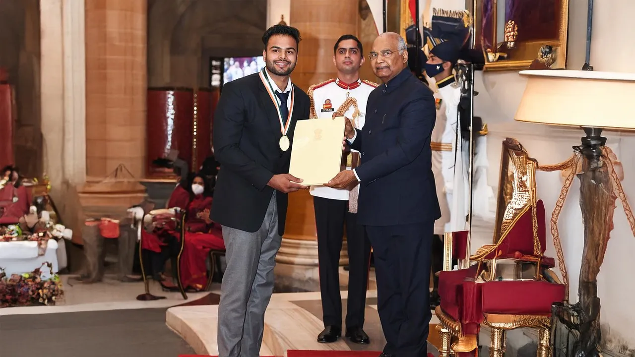  Sumit Antil Khel Ratna Award