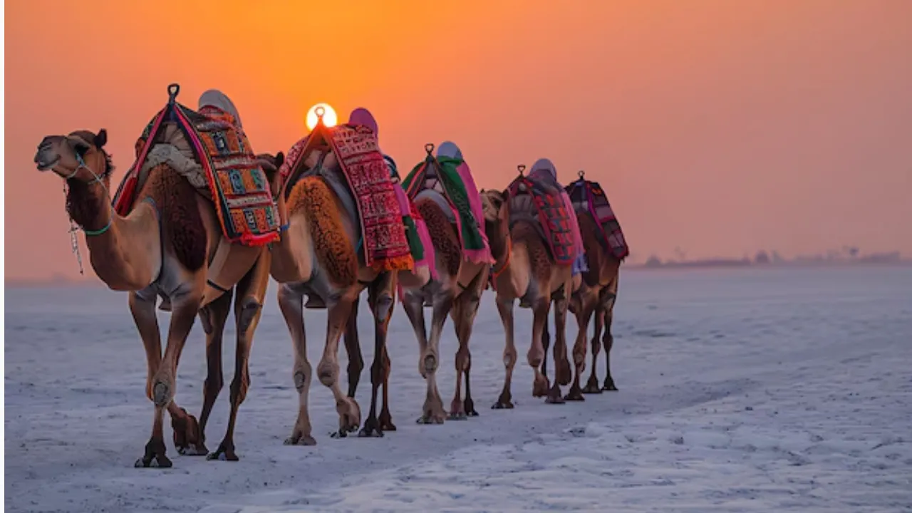 camel of Indian desert