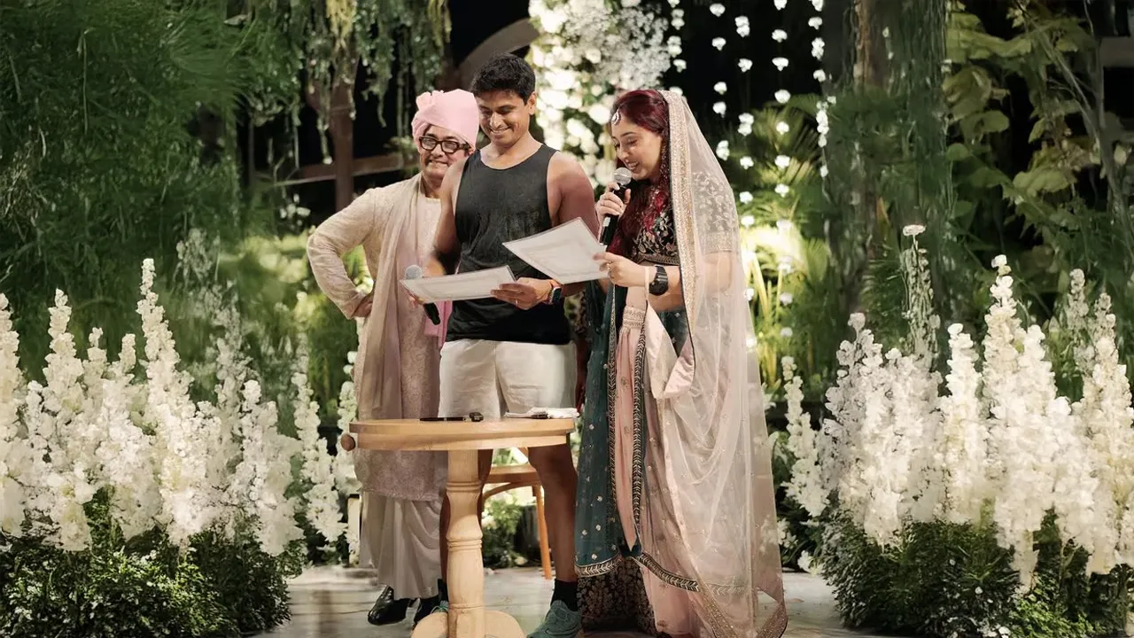 Nupur Shikhare Wedding Look