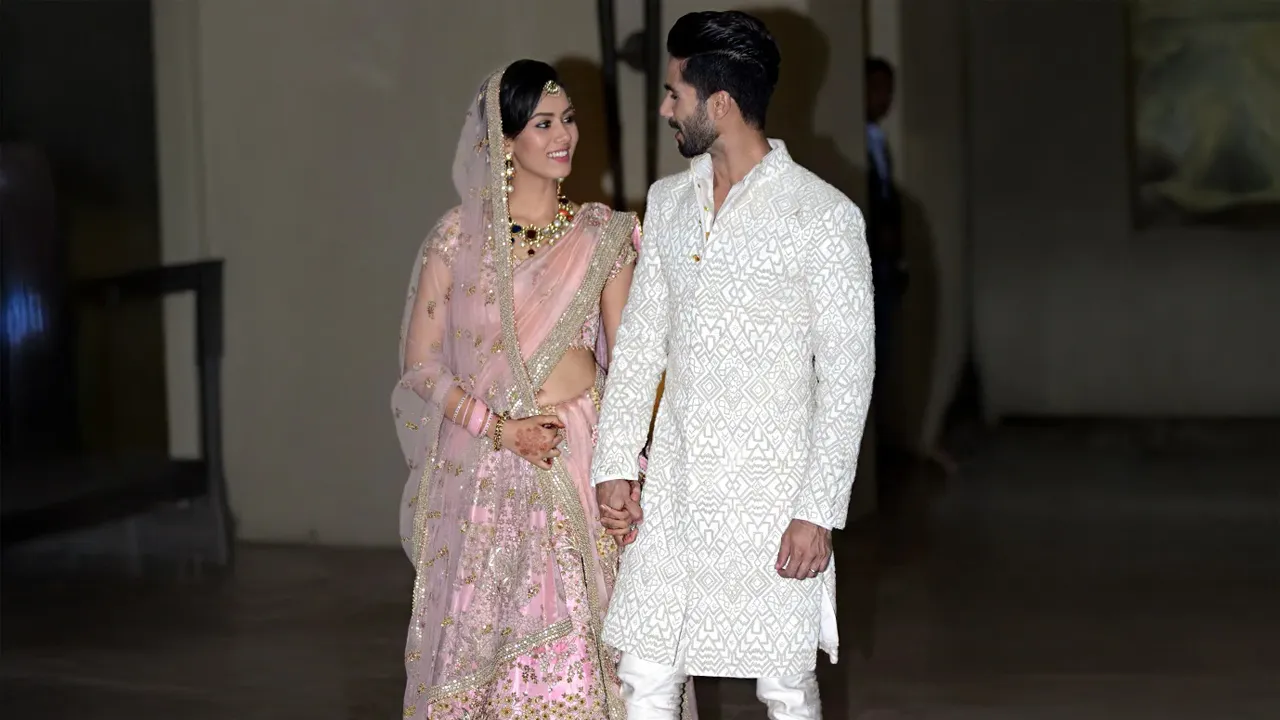 Shahid Kapoor Wedding Look 