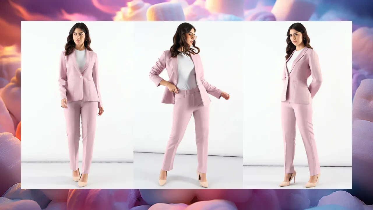 Single Breasted Blazer With Trouser from PowerSutra