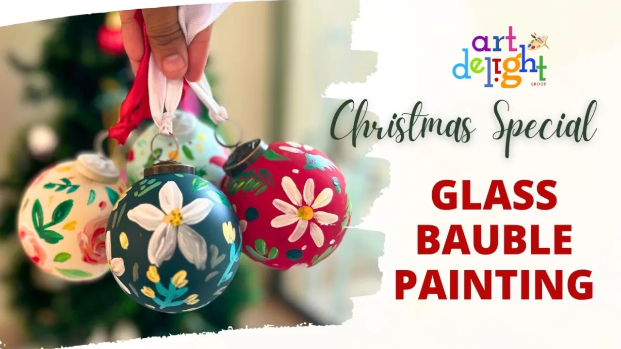 Glass Bauble Painting Workshop