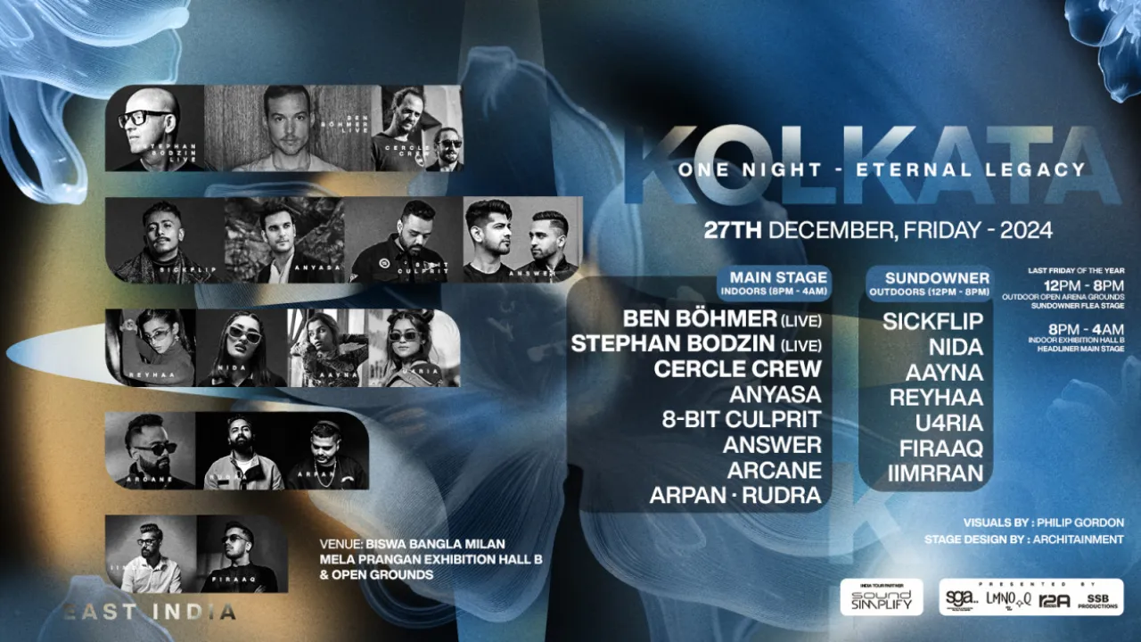 Ben Böhmer Live Ft Stephan Bodzin (Live), Cercle Crew & Anyasa