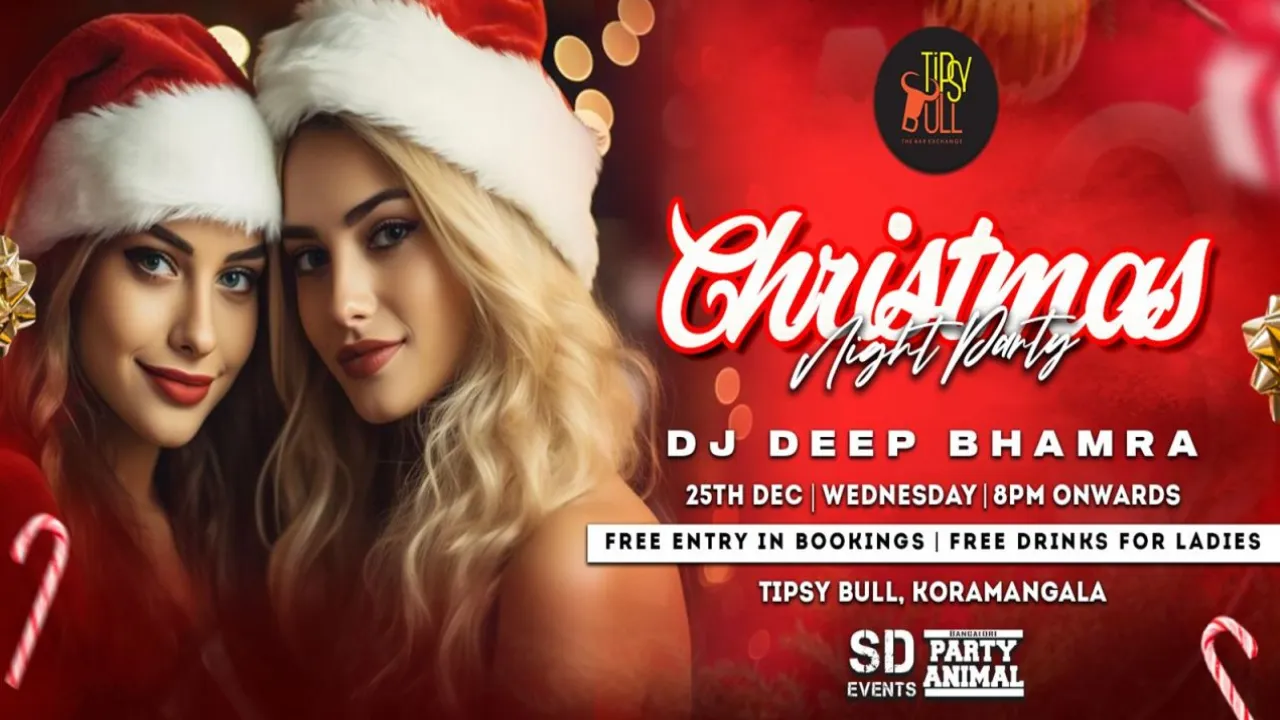 Christmas Night Party at Tipsy Bull