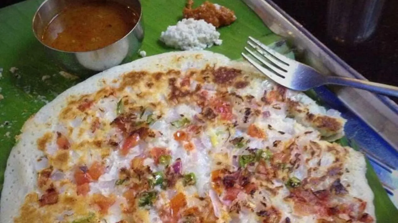fire uttapam