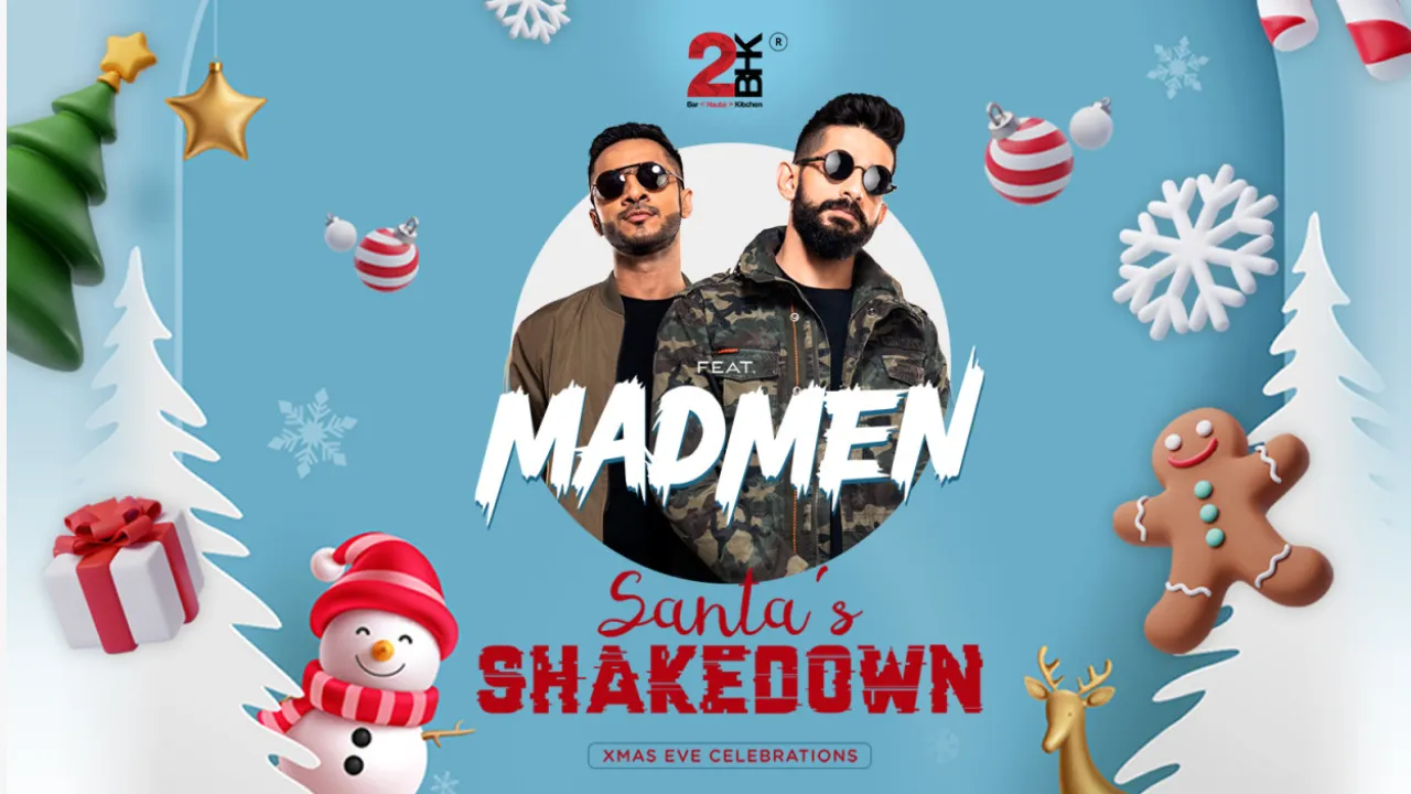 Santa’s Shakedown at 2BHK Diner & Key Club