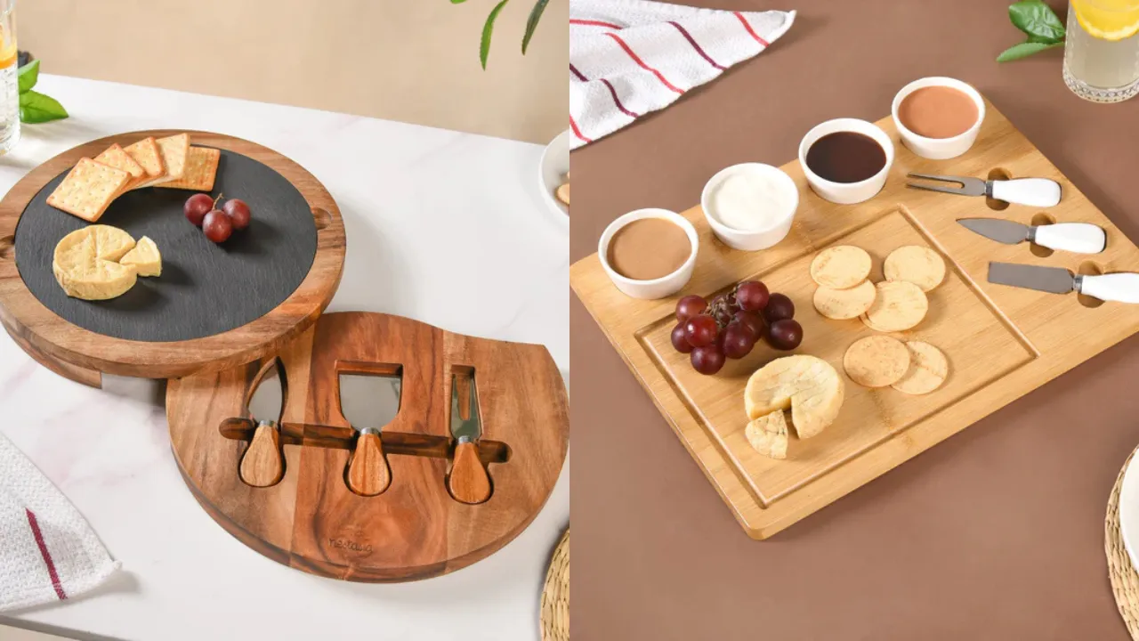 Wooden Charcuterie Board by Nestasia