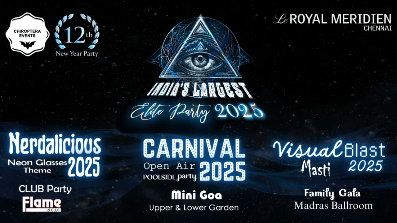 2025 Elite Party at Le Royal Méridien Chennai