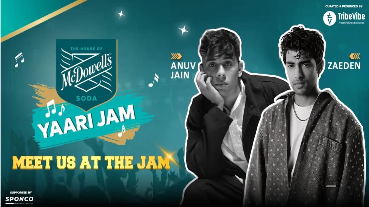 Soda Yaari Jam with Anuv Jain & Zaeden