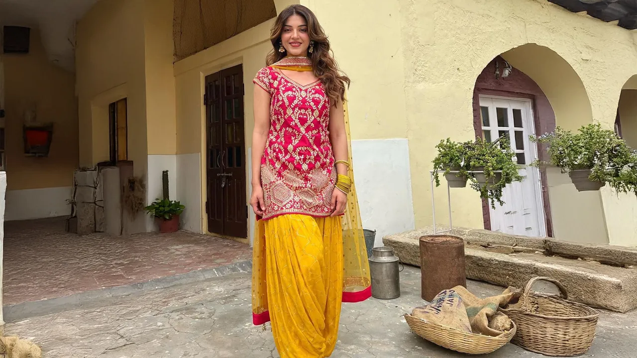 Patiyala Suit for Lohri 