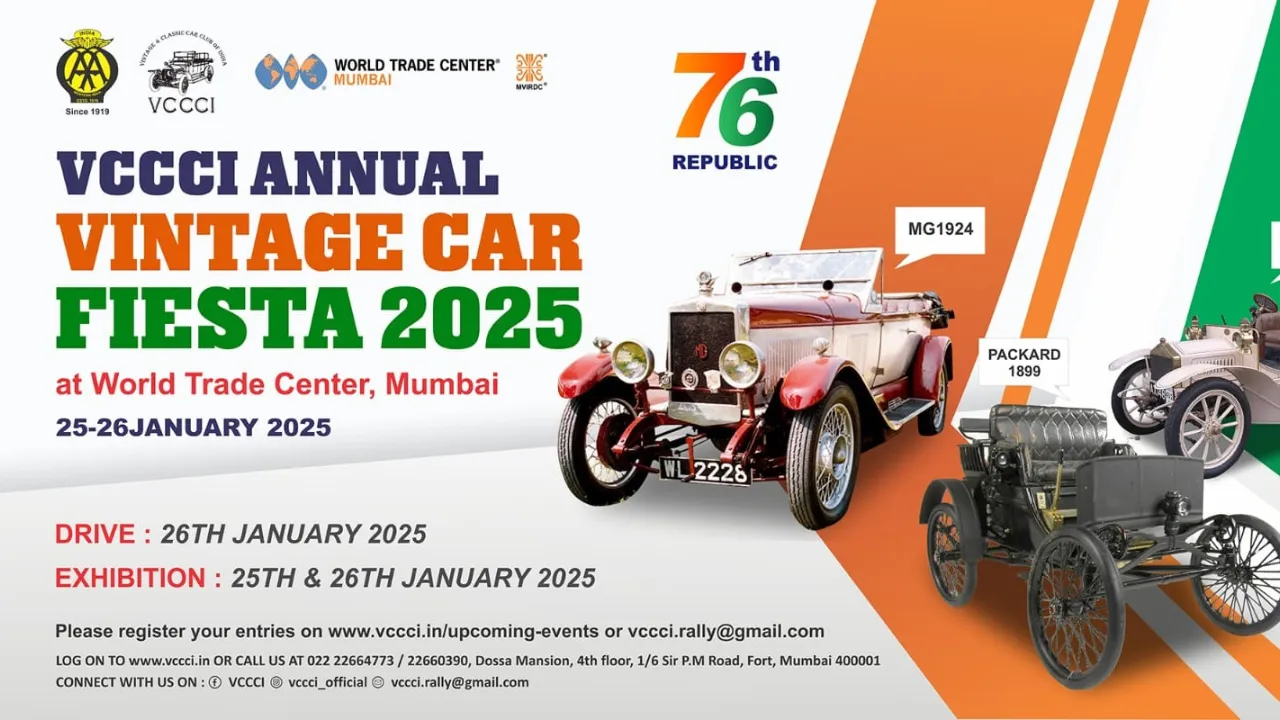 VCCCI Annual Vintage Car Fest 2025