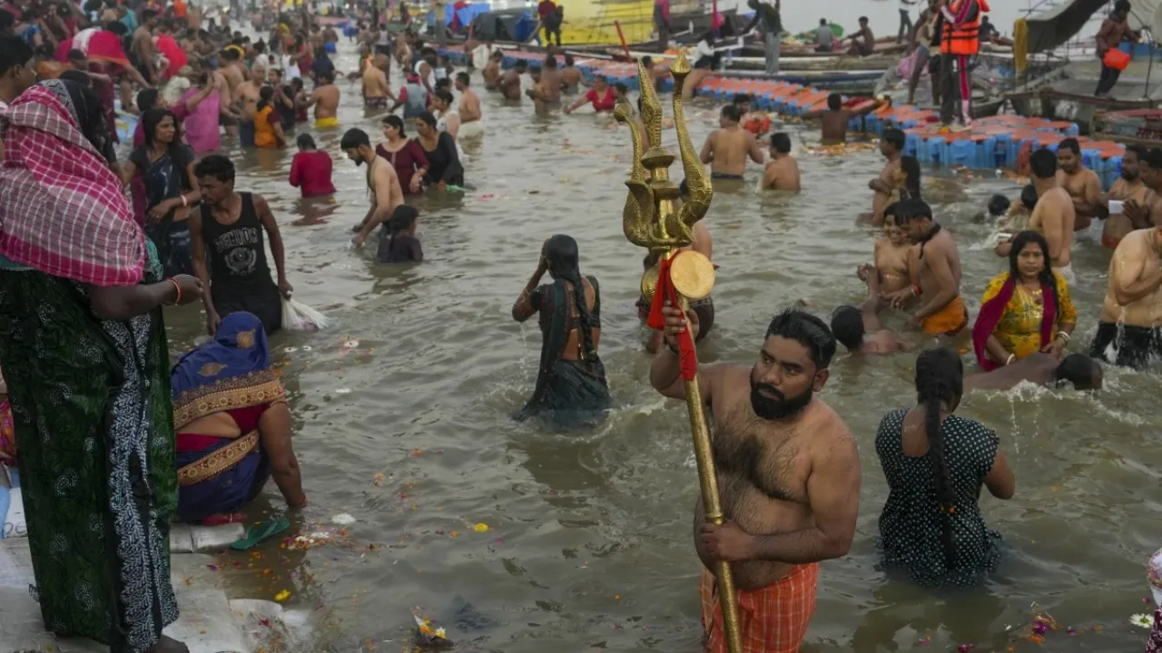  Amrit Snan at Maha kumbh 