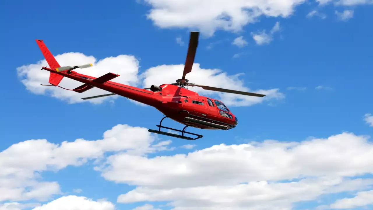 Helicopter service from Prayagraj Airport to Triveni Sangam