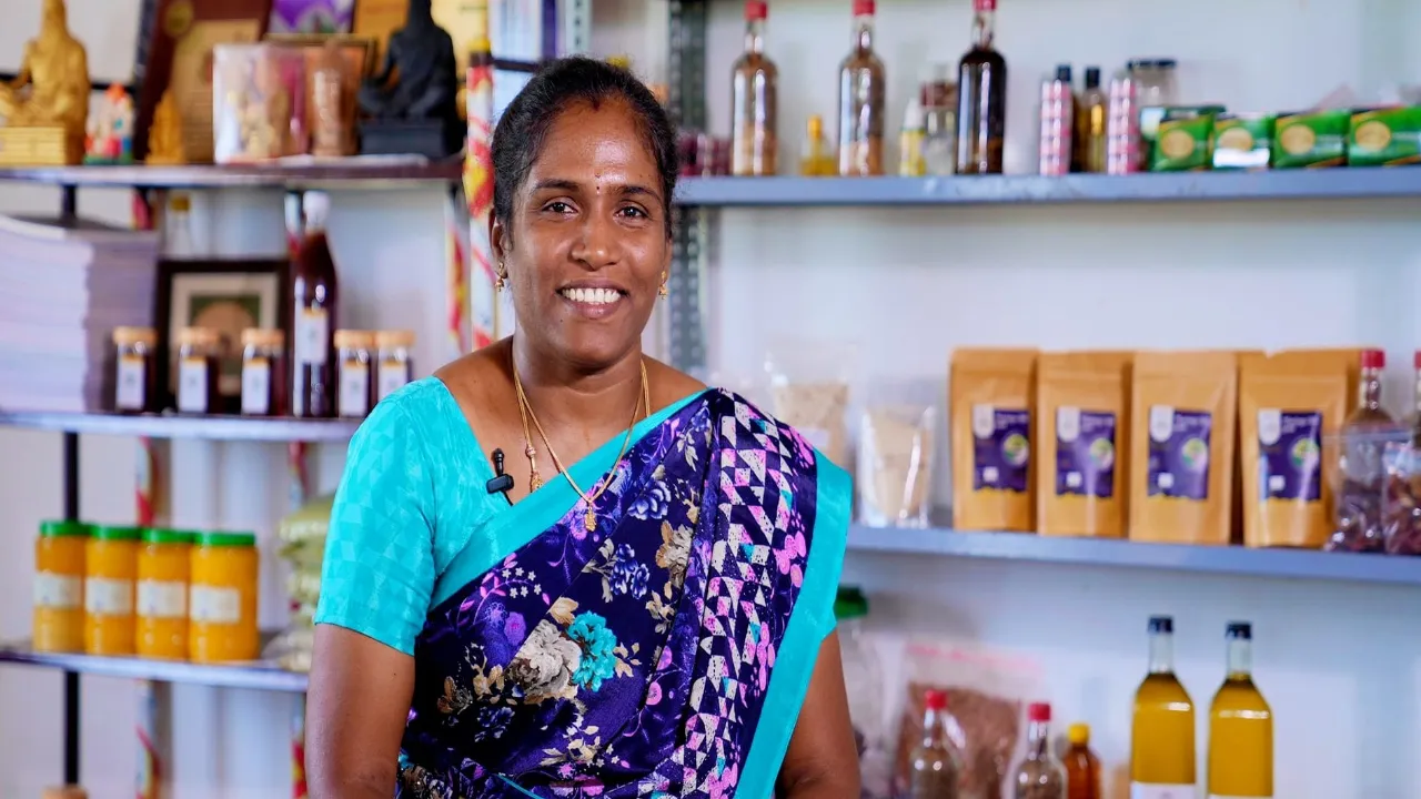 Ponnarasi Moringa Farmer from Tamil Nadu 