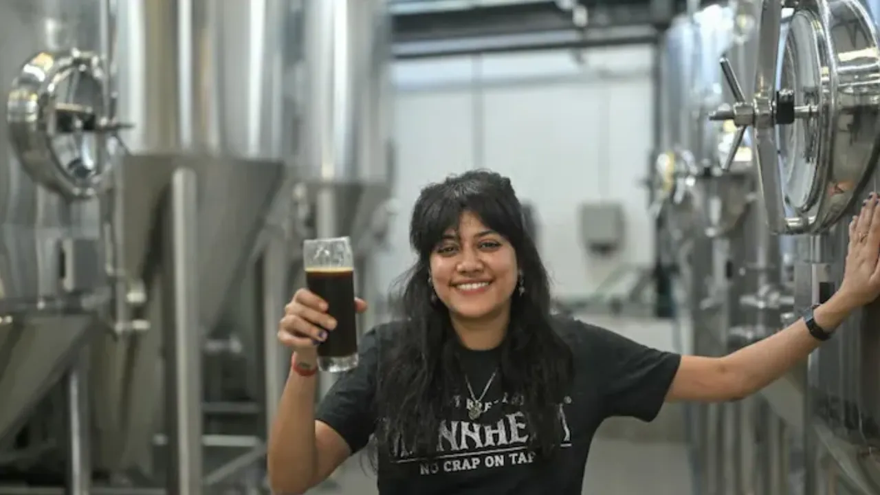 Woman Beer Brewer