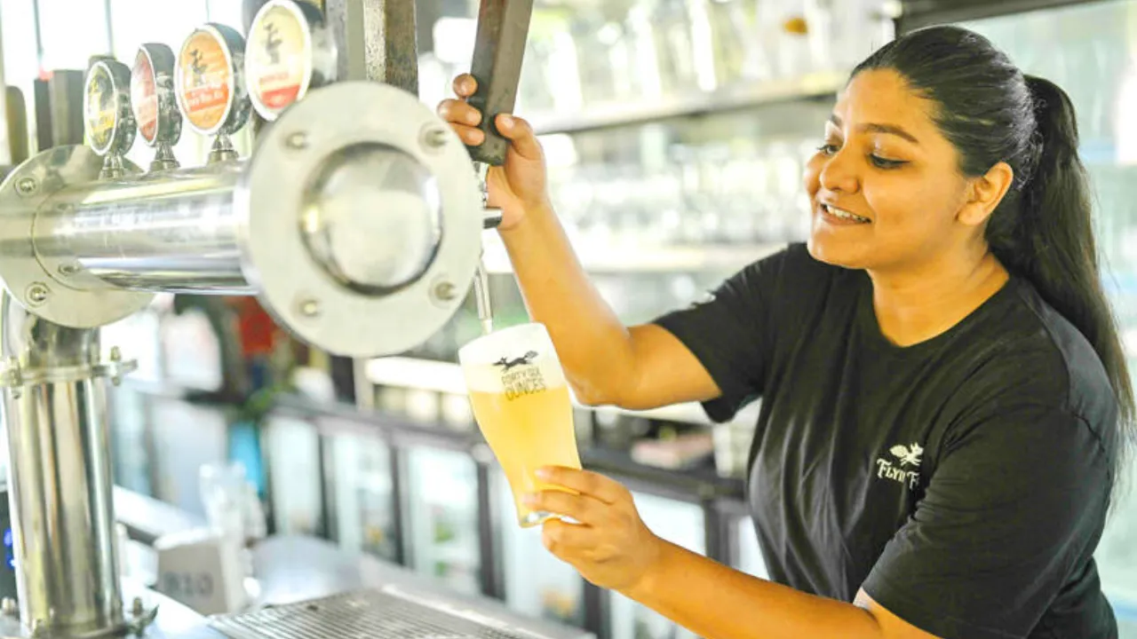 Woman Beer Brewer 1