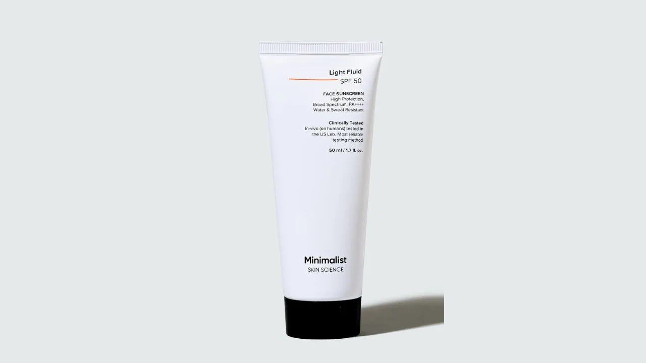 Light Fluid Sunscreen by Minimalist
