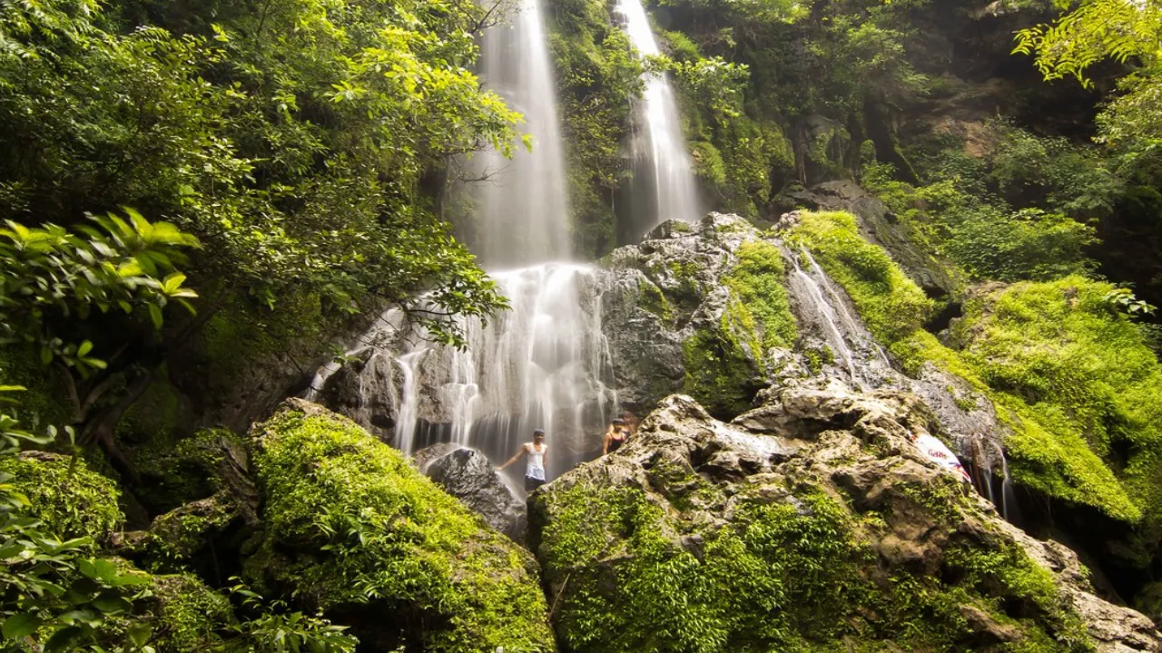 Hathni Mata Waterfall Waterfall near Vadodara Gujarat