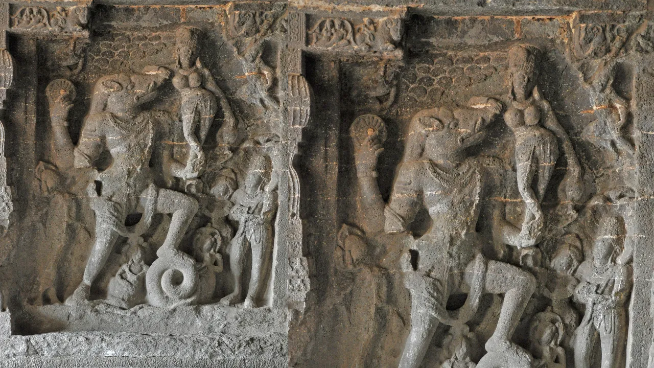 Varaha’s Triumph of the ajanta and ellora caves
