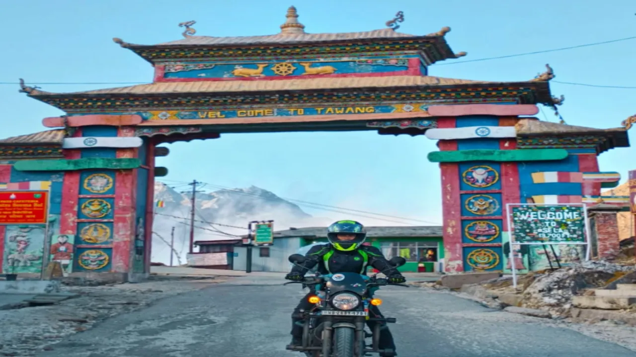 mountain biking in Guwahati to Tawang India 