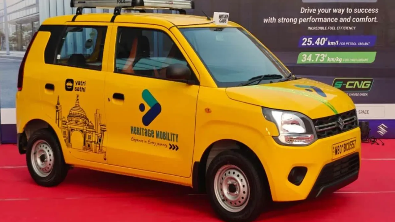 new look of Kolkata's yellow taxi