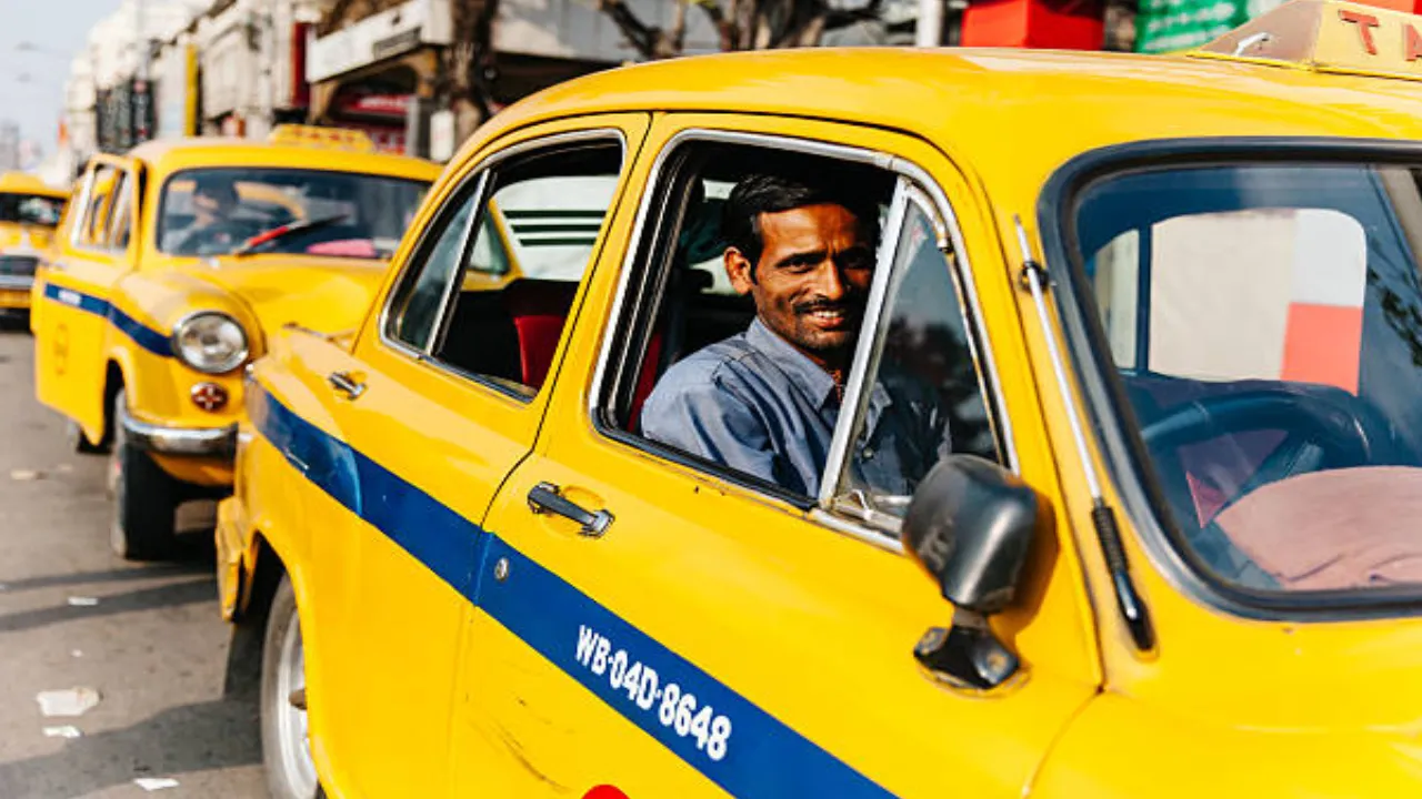 Kolkata's Yellow Taxis