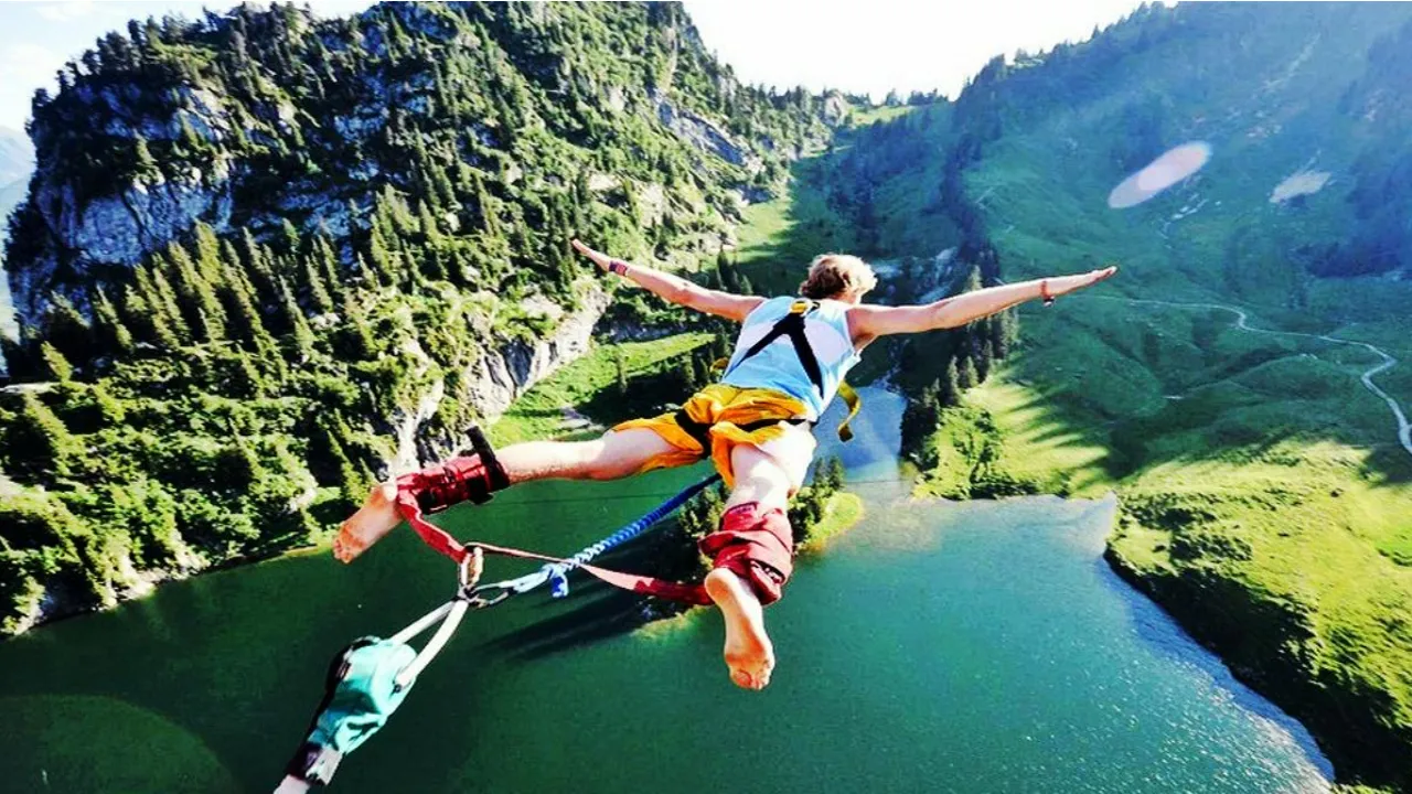highest bungee jumping point in India