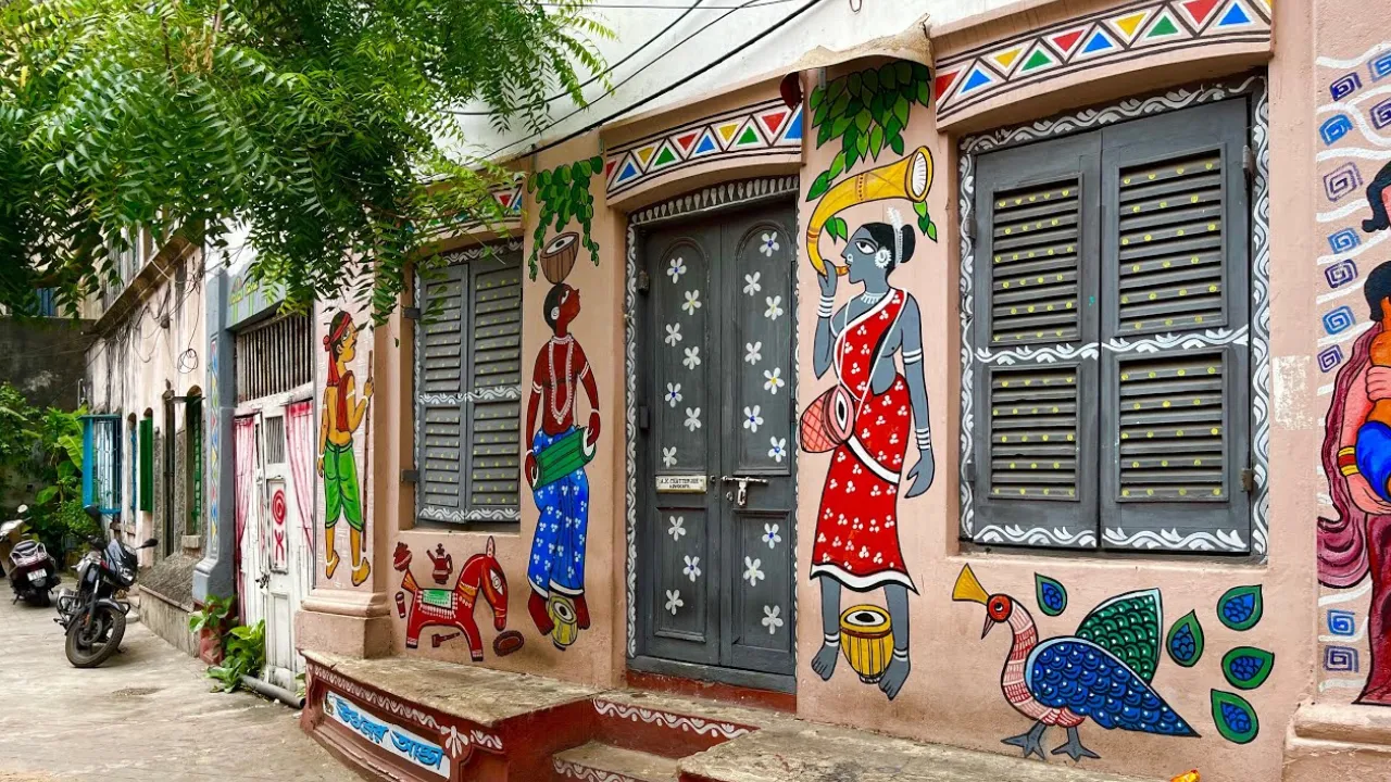 North Kolkata Street Art, kolkata photography spots