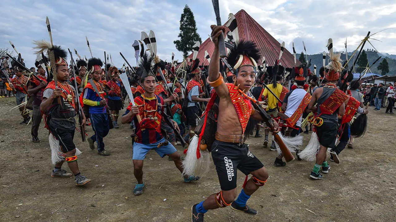 war dance of Nagaland