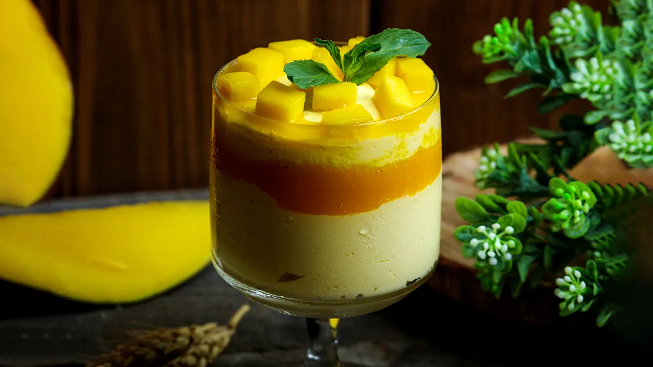 Mango Panna Cotta