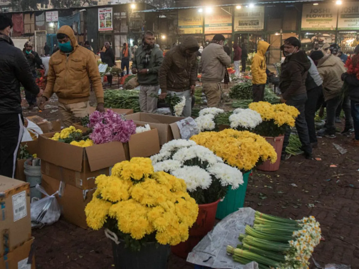 Ghazipur Flower market