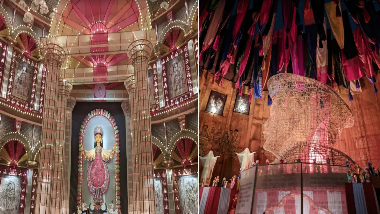 Kashi Bose Lane Durga Puja pandal