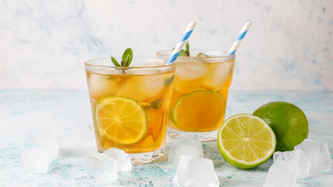 Coconut Lemon Iced Tea