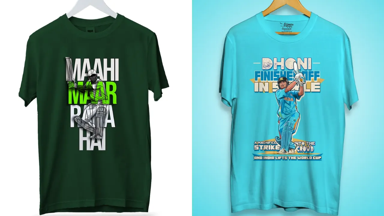 Dhoni's Famous Dialogue T-shirts