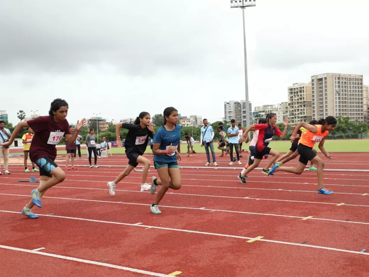 Jio Institute's Athletic Centre 