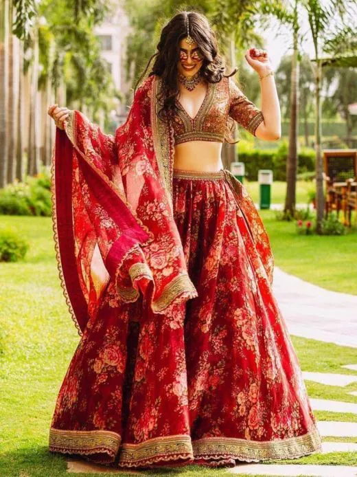 Ethnic plus lehenga