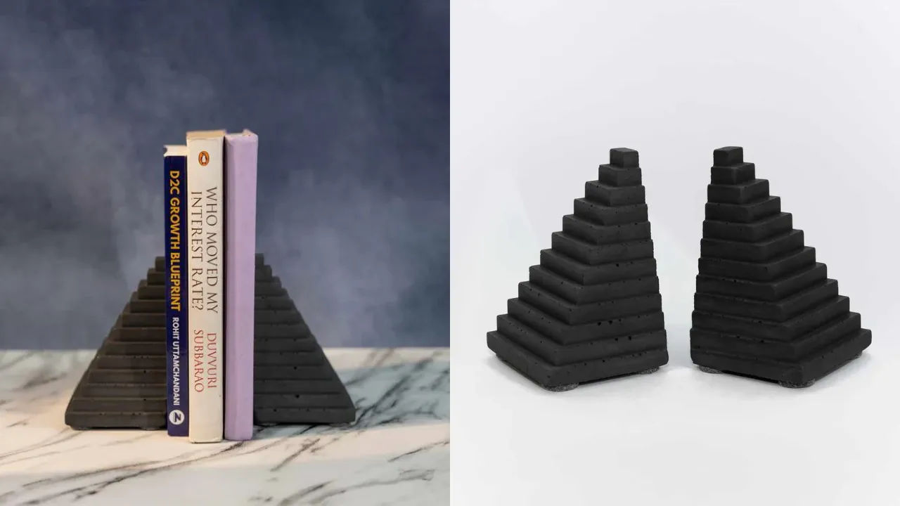 Staircase To Knowledge Bookend Set by Greyt